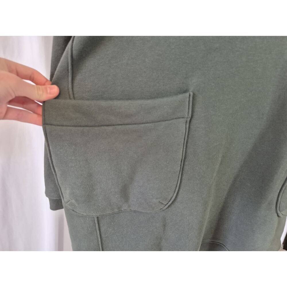 Tuckernuck Pomander Place Womens Forest Green Porter Sweatshirt Dress XS - Picture 5 of 10